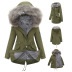 wholesale women s clothing Nihaostyles mid-length hooded velvet coat  NSNXH67396