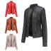 wholesale women s clothing Nihaostyles short leather jacket  NSNXH67407