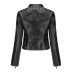 wholesale women s clothing Nihaostyles long-sleeved stand-up collar jacket NSNXH67411