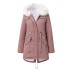 wholesale women s clothing Nihaostyles mid-length hooded plush coat NSNXH67414