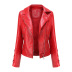 wholesale women s clothing Nihaostyles  woven leather jacket   NSNXH67417