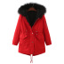 wholesale women s clothing Nihaostyles velvet thick cotton coat NSNXH67423