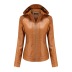 Al por mayor ropa de mujer chaqueta de cuero con capucha extraíble Nihaostyles. NSNXH67427