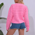 wholesale clothing vendor Nihaostyles round neck long-sleeved sweater  NSYX67454