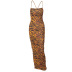 tube top strap dress halter strap slim long dress wholesale women s clothing Nihaostyles NSHTL67502