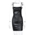 nihaostyle clothing wholesale autumn and winter new style halter fashion leather skirt NSHTL67547