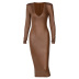 nihaostyle clothing wholesale spring fashion long-sleeved dress NSHTL67548