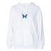 wholesale clothing vendor Nihaostyles butterfly embroidery loose sweatshirt NSHTL67592