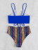 Printed split beach bikini wholesale women s clothing Nihaostyles NSLUT67761