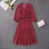 fashion polka dot print big swing dress wholesale women s clothing Nihaostyles NSXIA67760