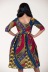 printing U-shaped back sexy women s mid-sleeve dress Nihaostyle Clothing Wholesale NSMDF67668