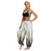 Printing Feather Fitness Yoga Casual Pants NSMDF67672