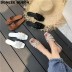 fashion solid color flat-bottomed sandals wholesale women s clothing Nihaostyles NSJJX67798