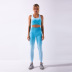 new sports bra trousers tie-dye gradient seamless set nihaostyle clothing wholesale NSSYZ67857