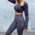 Knitted New Seamless Sports Fitness Yoga Top nihaostyle clothing wholesale NSSYZ67864