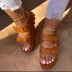 rivet small fragrance Velcro  sandals wholesale women s clothing Nihaostyles NSLAX67870
