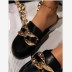 metal chain big head slippers wholesale women s clothing Nihaostyles NSLAX67884