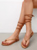 sexy metal chain anklet straps flat sandals wholesale women s clothing Nihaostyles NSLAX67885