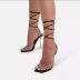 open toe rhinestone straps high-heeled sandals NSHYR67905