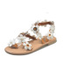 flowers set toe flat Roman sandals wholesale women s clothing Nihaostyles NSHYR67915