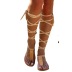 Leg Tie Strappy Sandals NSHYR67921