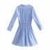 summer striped shirt dress nihaostyle clothing wholesale NSAM67933