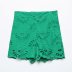 Summer hollow embroidery women s shorts nihaostyle clothing wholesale NSAM67937