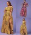 print high waist split elastic mid-length dress nihaostyle clothing wholesale NSMDF67953