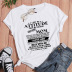solid color English printing casual short-sleeved T-shirt nihaostyle clothing wholesale NSYIC68030