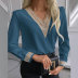 Lace Long Sleeve Shirt NSSUO68066