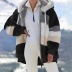 autumn new loose plush multicolor hooded jacket nihaostyle clothing wholesale NSYF68086