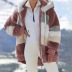 autumn new loose plush multicolor hooded jacket nihaostyle clothing wholesale NSYF68086