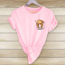 cartoon cute short-sleeved T-shirt nihaostyle clothing wholesale NSYIC68108