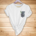 cartoon cute print casual short-sleeved T-shirt nihaostyle clothing wholesale NSYIC68109