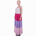 Printed Suspender Dress NSXHX68129