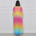 One-shoulder Gradient Chiffon French Dress wholesale clothing vendor Nihaostyles NSXHX68142