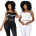 solid color camisole & pants 2-piece set NSCYF68165