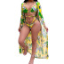 new shawl strap beach swimsuit three-piece set wholesale clothing vendor Nihaostyles NSCYF68251