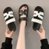 spring and summer new open-toed flat slippers nihaostyle clothing wholesale NSZSC68271