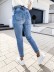 wholesale women s clothing Nihaostyles overalls solid color washed jeans NSHM65588