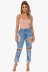 nihaostyle clothing wholesale loose big size sexy high waist jeans NSWL65611