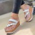 thick bottom willow nails fashion high-heeled sandals wholesale women s clothing Nihaostyles NSHYR68362