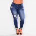 high elasticity feet denim trousers women nihaostyle clothing wholesale NSWL68431