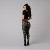 Casual Camouflage Printed Trousers NSWL68437