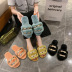 new flat-heel home furnishing plush slippers nihaostyle clothing wholesale NSPE68464