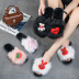 cute cartoon plush slippers nihaostyle clothing wholesale NSPE68469