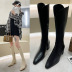 pointed toe knee boot wholesale women s clothing Nihaostyles NSZSC68471