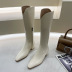 pointed toe knee boot wholesale women s clothing Nihaostyles NSZSC68471
