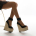 ankle strap wedges sandals wholesale women s clothing Nihaostyles NSSO68509