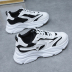 Platform casual sports style stitching mesh shoes wholesale clothing vendor Nihaostyles NSYUS68701